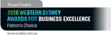 Excellence in Business, Marketing, Market Research, WSABE, NSW BC Awards